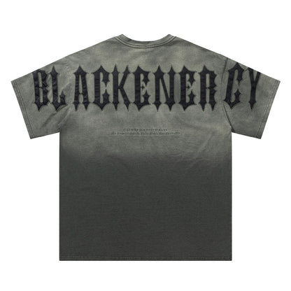 Black Energy Embroidery T-shirt