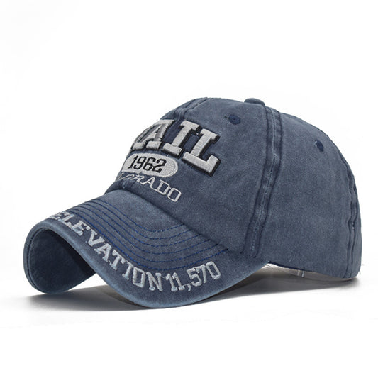 Embroidered Washed-out Hat