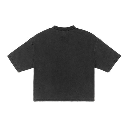 Men's Retro Cropped T-shirt