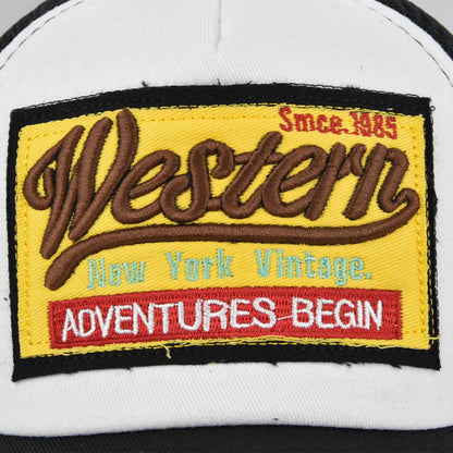 Gorra de béisbol bordada estilo Western de 1985