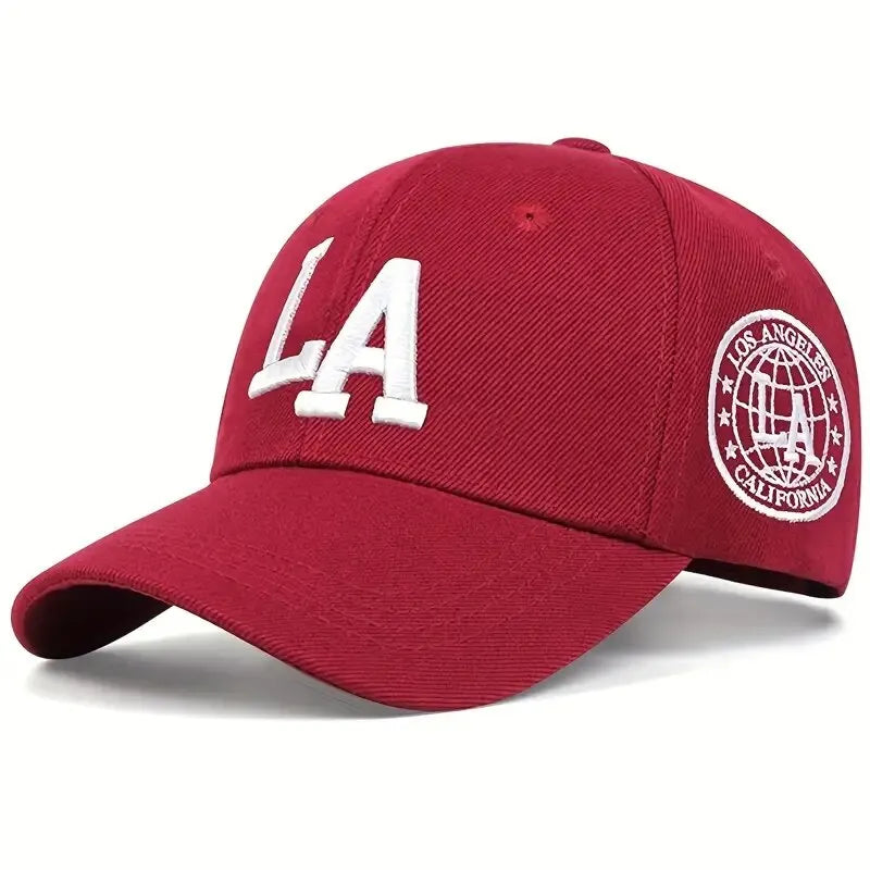 Gorra de béisbol con bordado de Los Ángeles