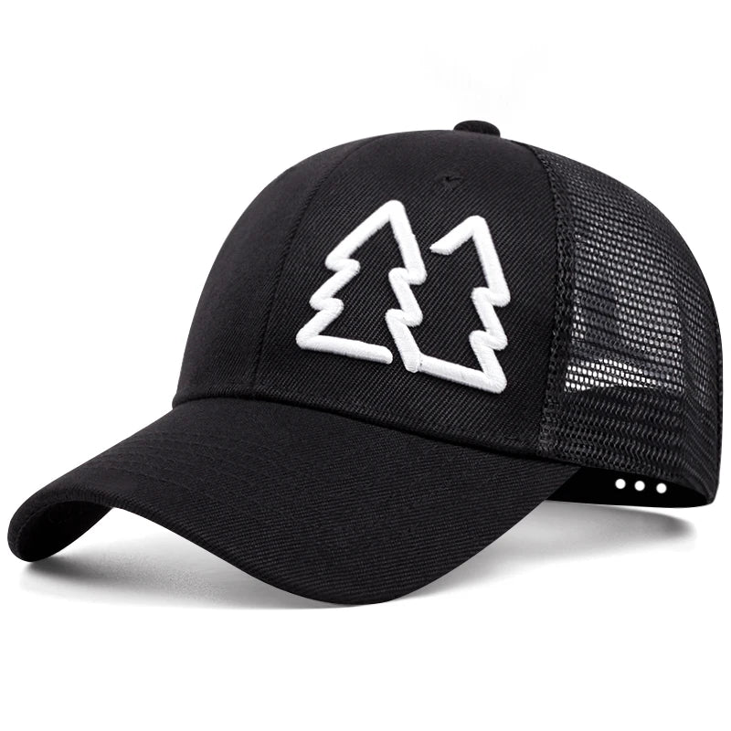 Vinyl UV Mesh Trucker Cap