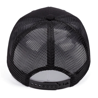 Vinyl UV Mesh Trucker Cap