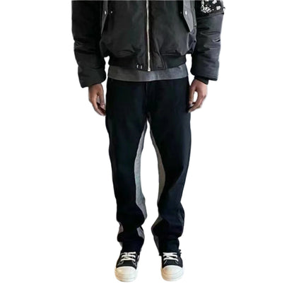 Men's Flared Denim Pants