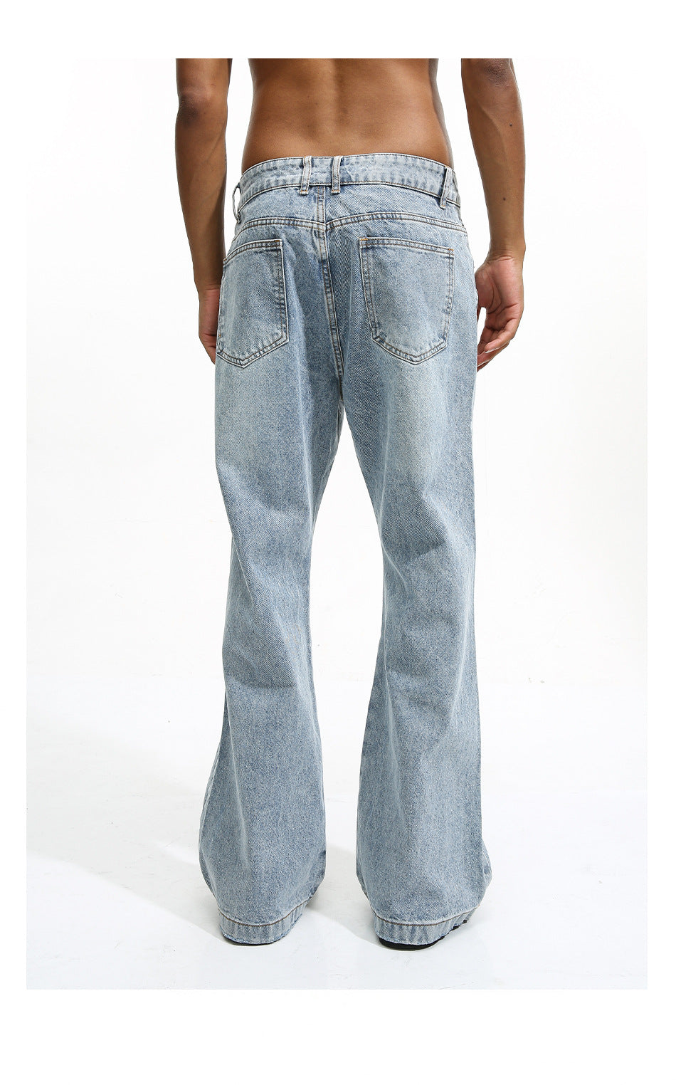 Baggy Vintage White Washed Jeans