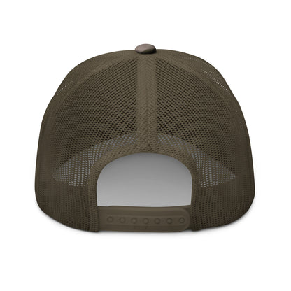 Gorra de camionero con estampado de camuflaje