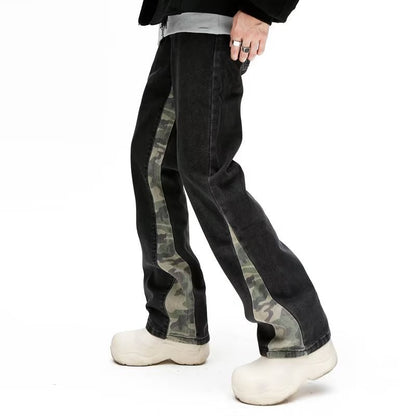 High Street Camouflage Jeans