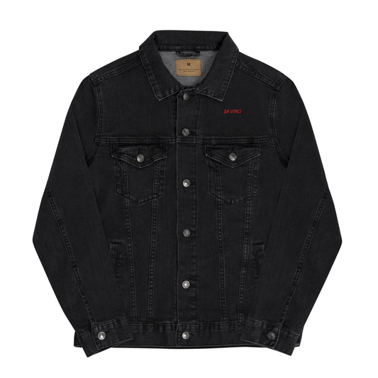 Da Vinci Black Denim Jacket