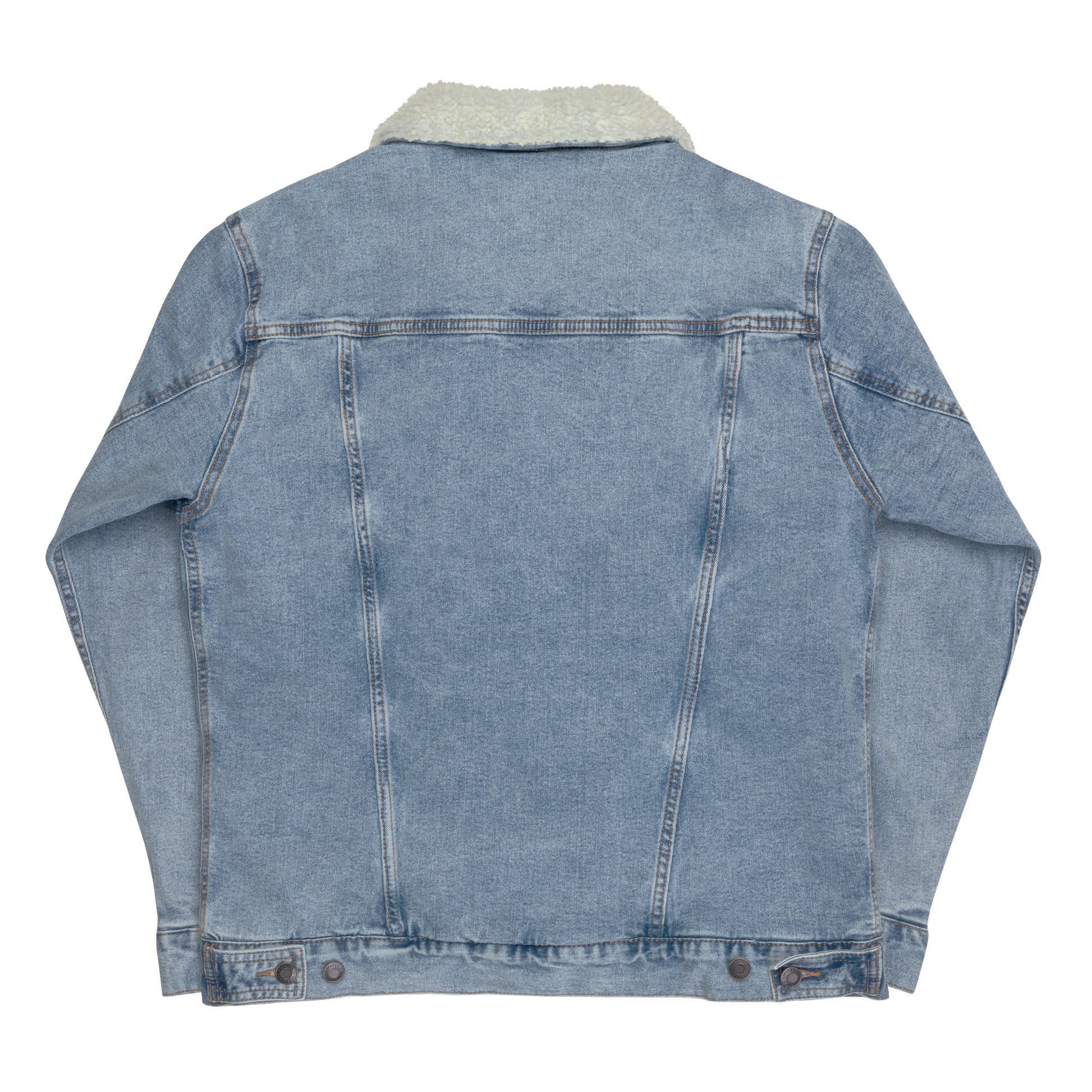 Angels Denim Sherpa Jacket - Vxnce